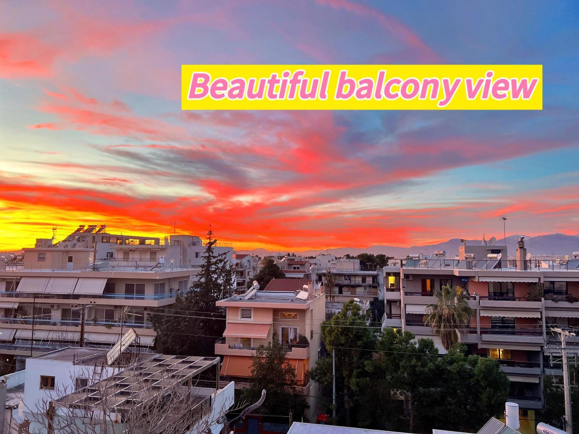 Cozy Fairytal Garden Apartment, Family Friendly, Free Parking, 15 Min To Airport Athen Eksteriør bilde